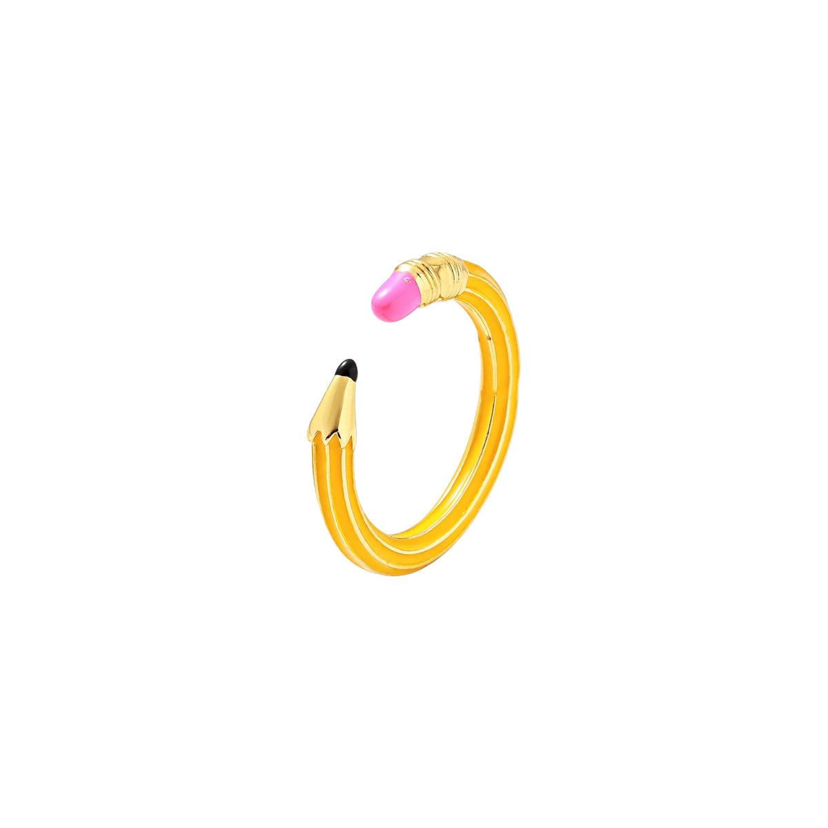 Pencil Pop Ring ~Yellow