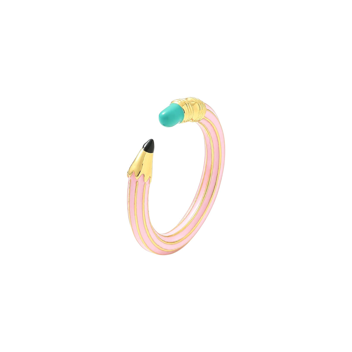Pencil Pop Ring ~Pink