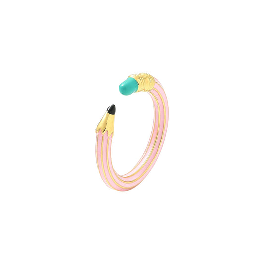Pencil Pop Ring ~Pink