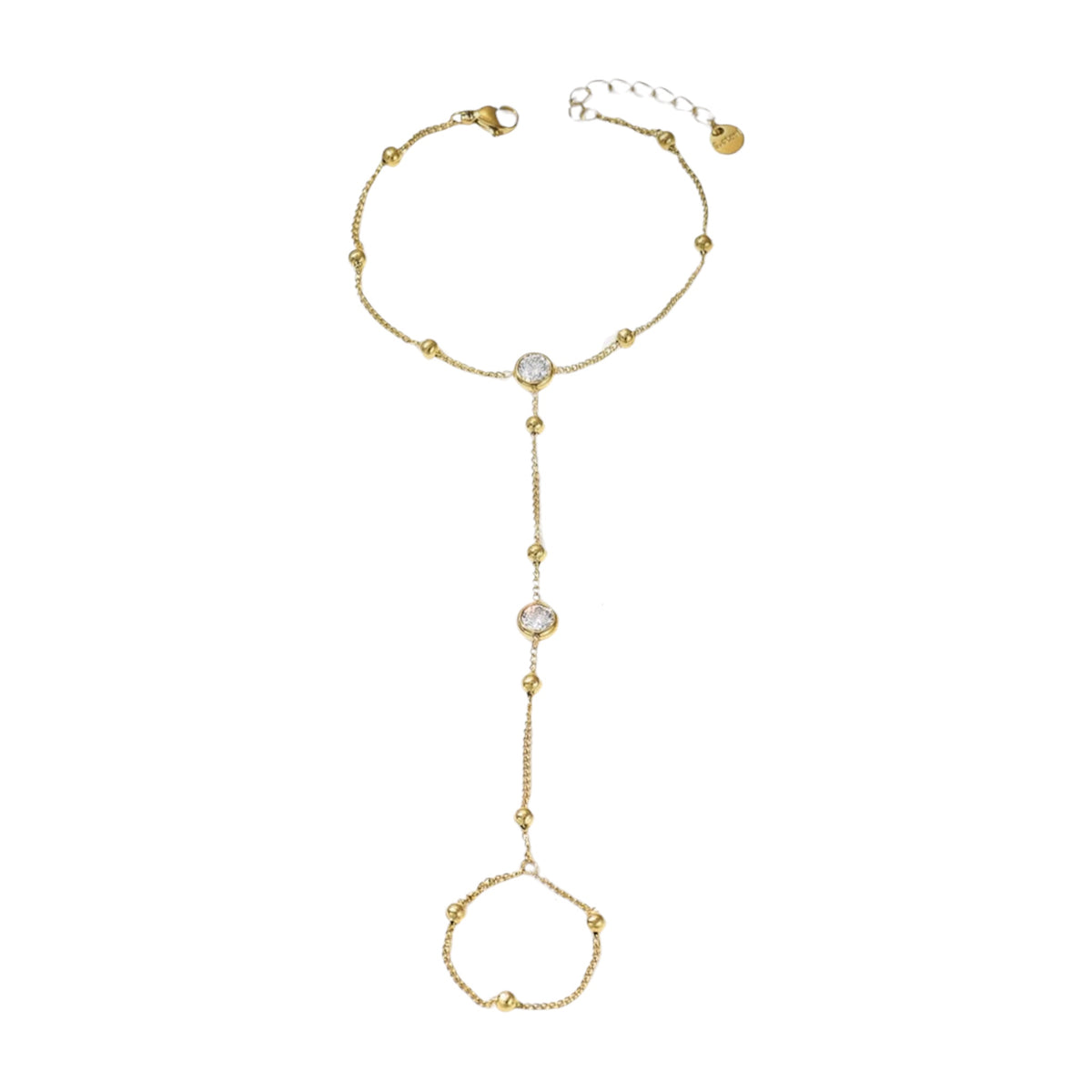 Bezel Dot Hand Chain