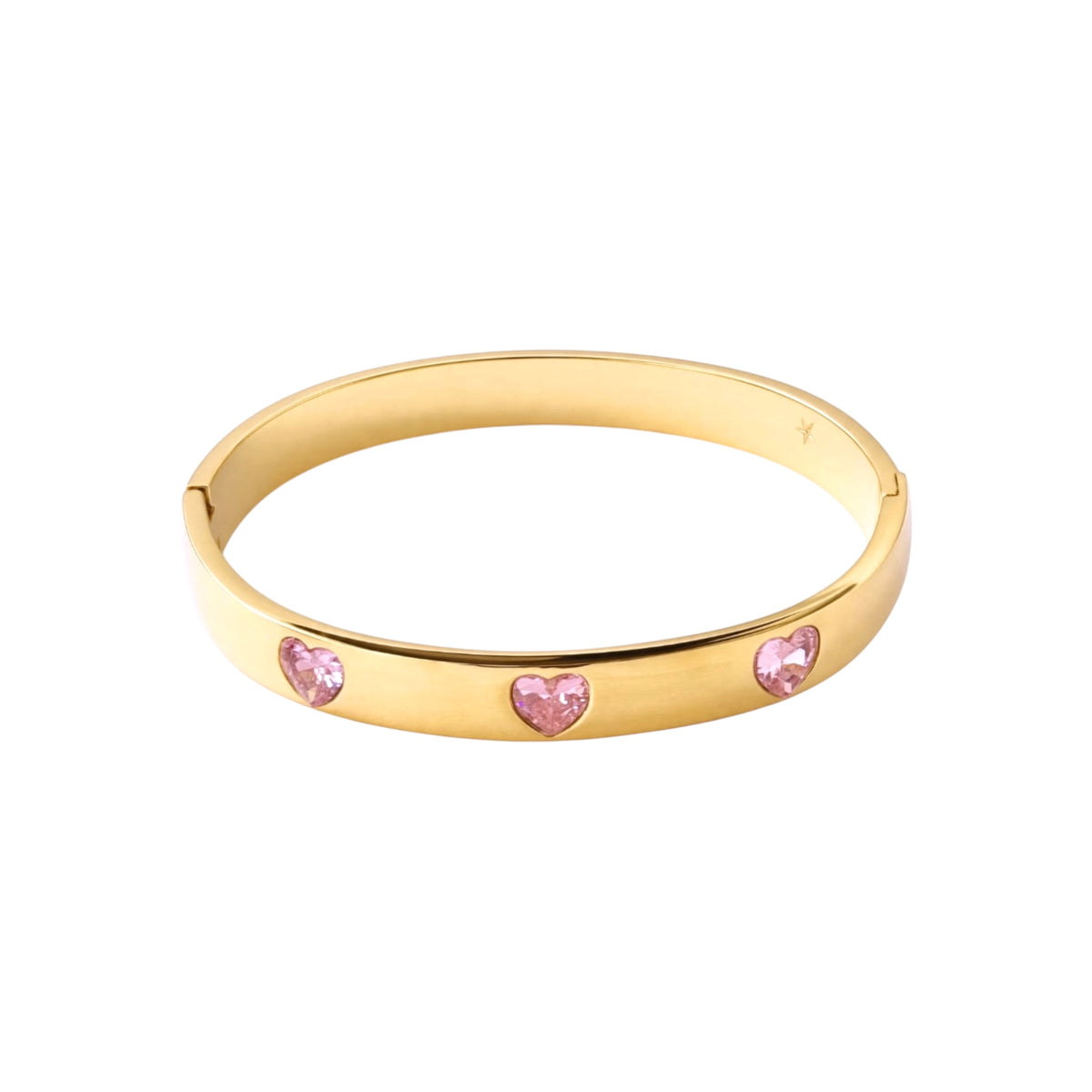 The Three Of Heart Bangle
