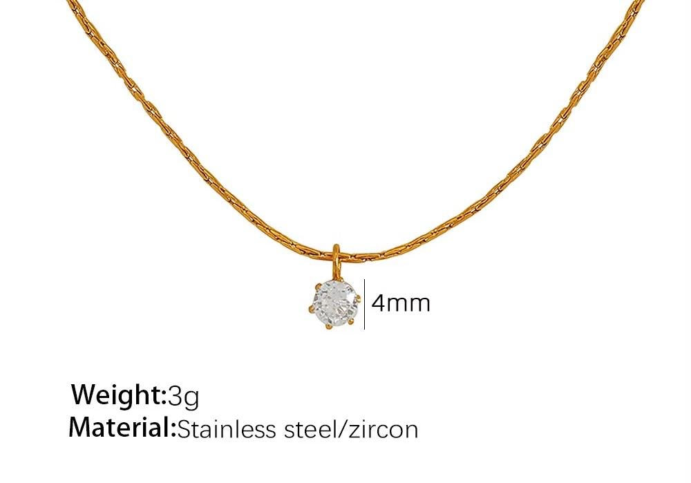 Dearest Diamond Necklace
