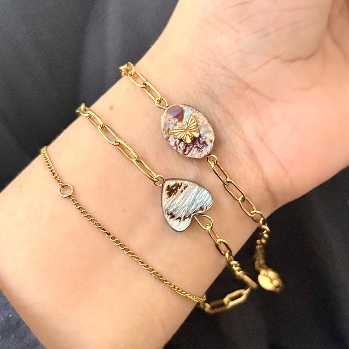 Nacre Flutter Bracelet