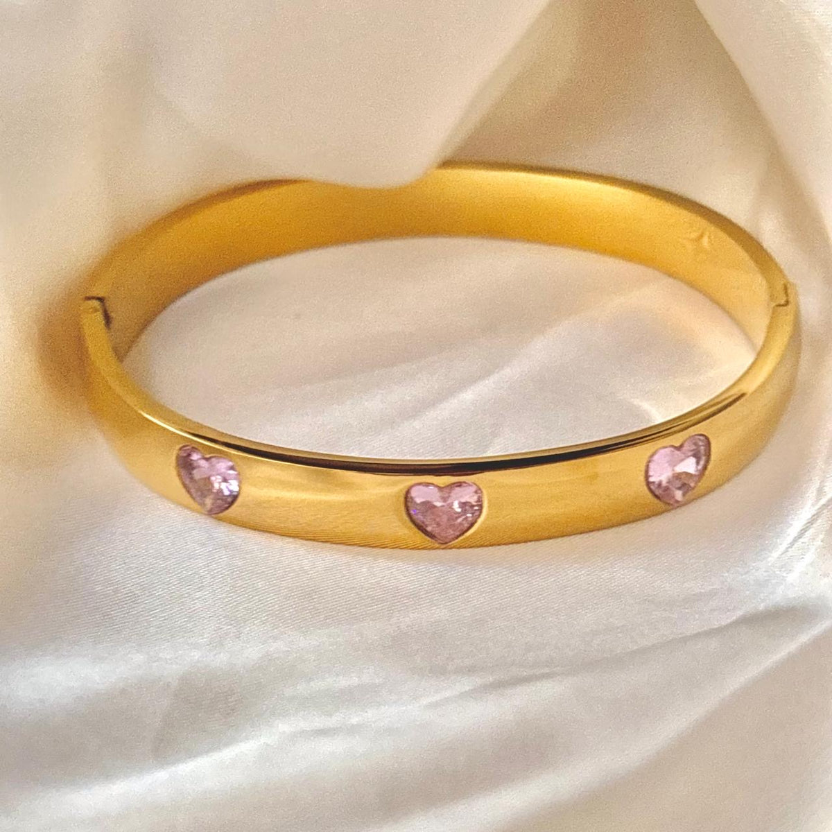 The Three Of Heart Bangle