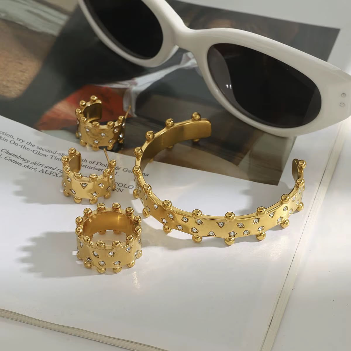 Golden Reign Cuff