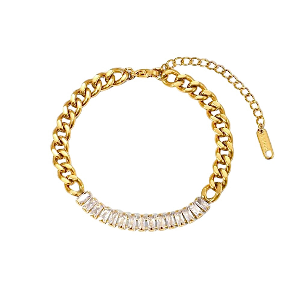 Margo Diamanté x Curb Bracelet