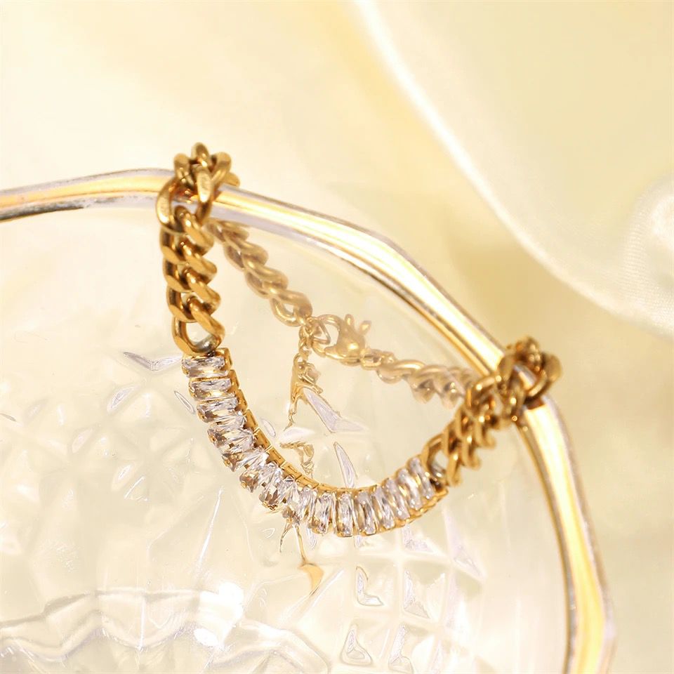 Margo Diamanté x Curb Bracelet