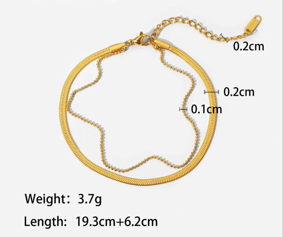 Melrose Anklet -18K