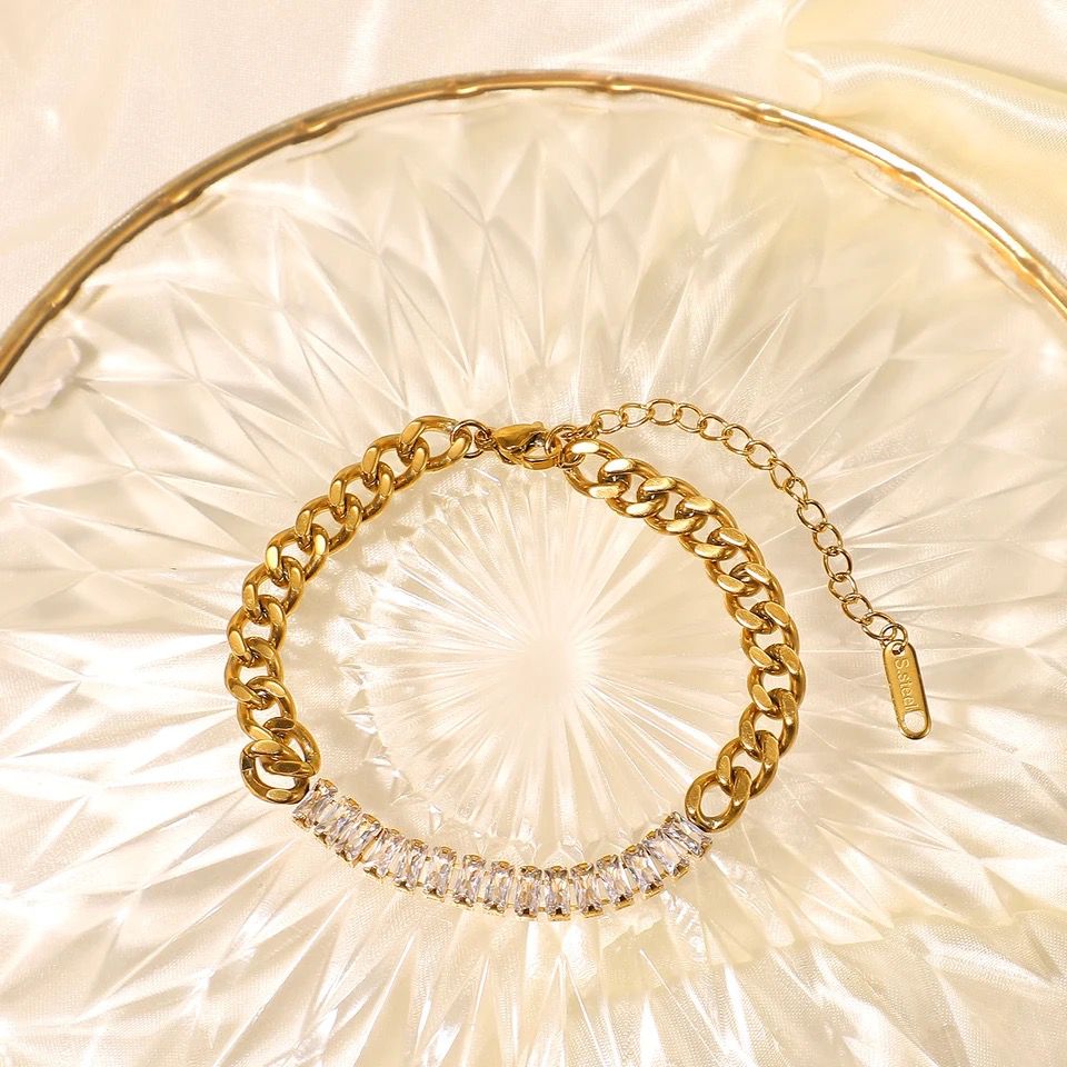 Margo Diamanté x Curb Bracelet