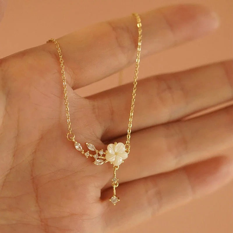 Cherry Blossom Blings Necklace