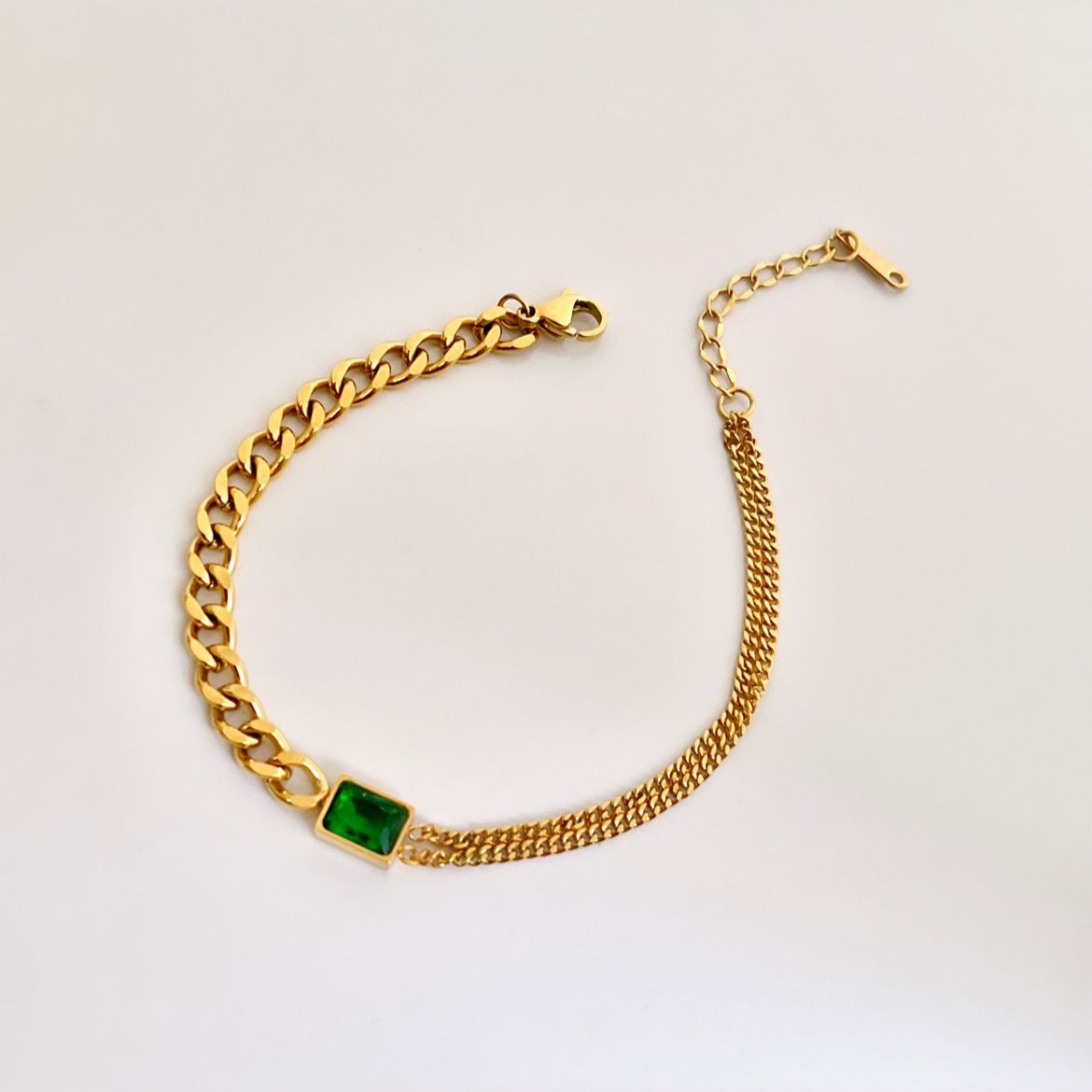 Emerald Tasha Bracelet