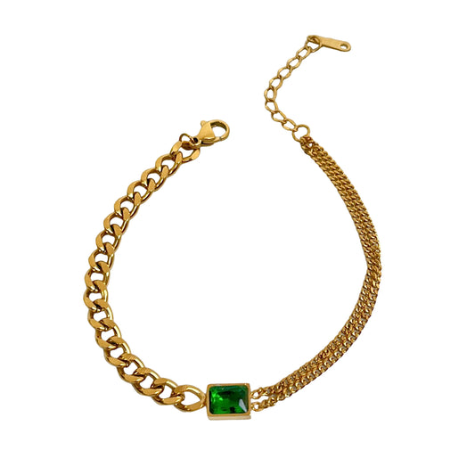 Emerald Tasha Bracelet