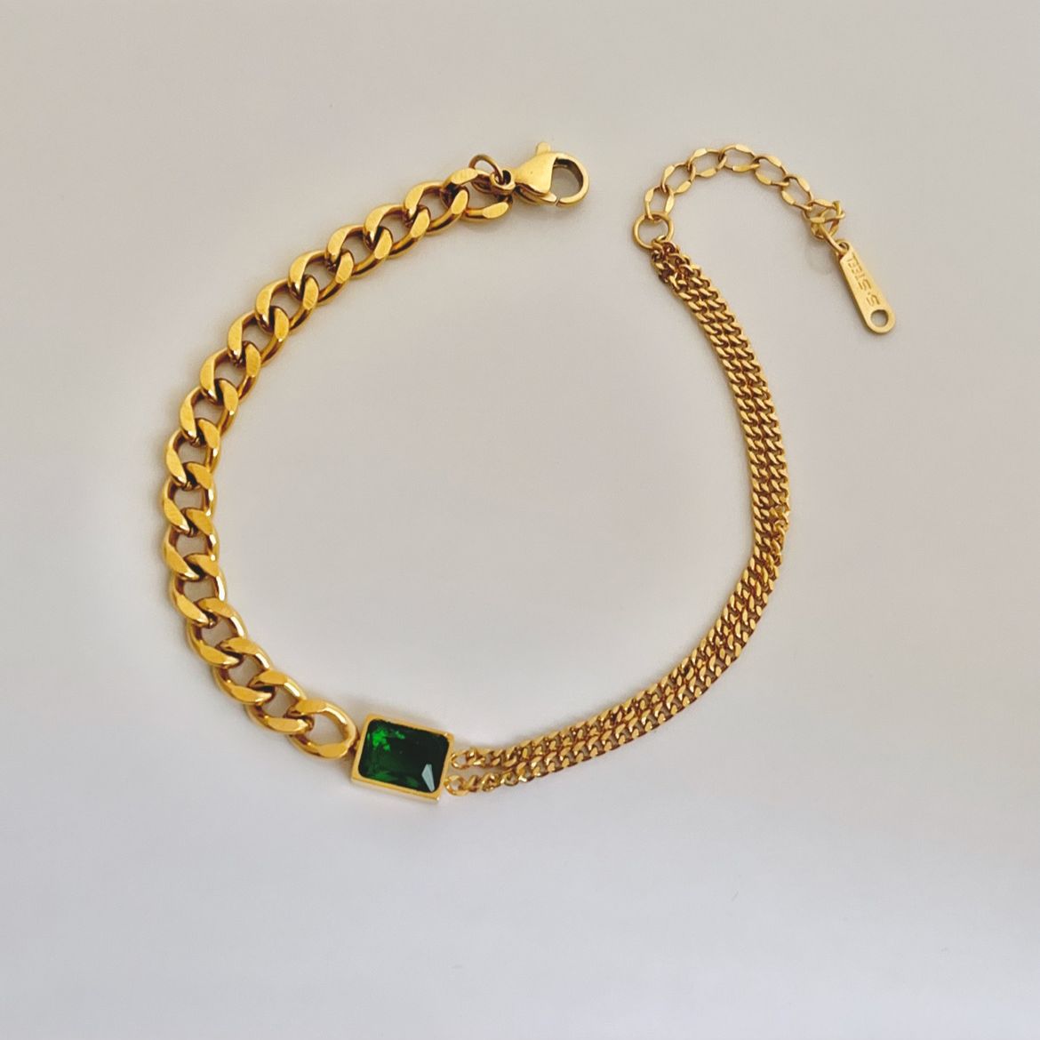 Emerald Tasha Bracelet