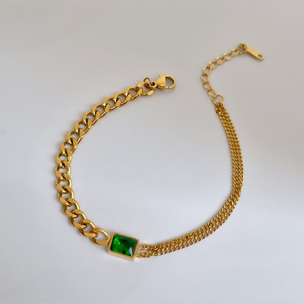 Emerald Tasha Bracelet