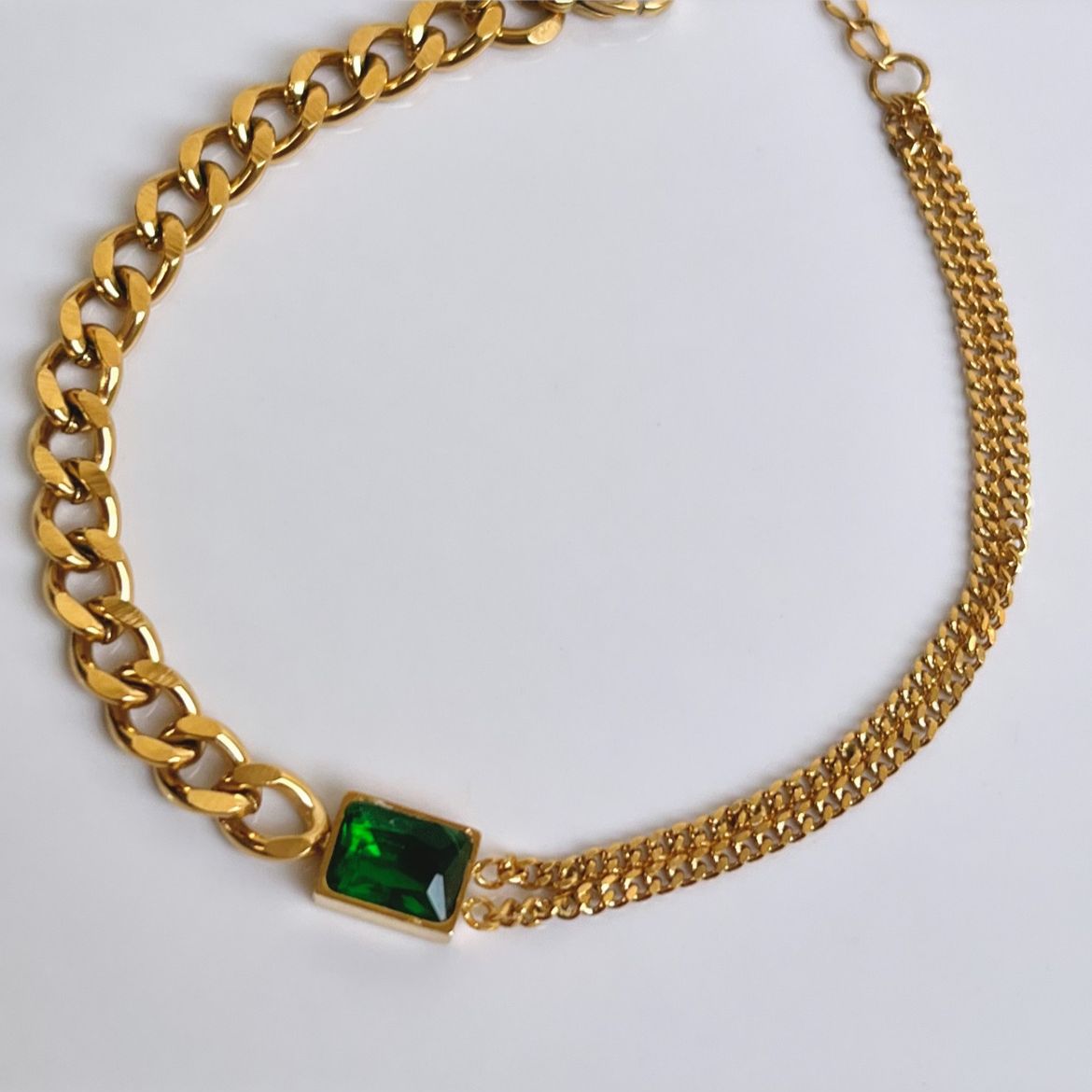 Emerald Tasha Bracelet